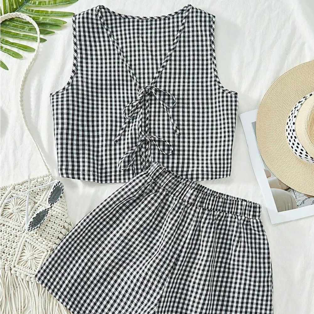 Gingham Set